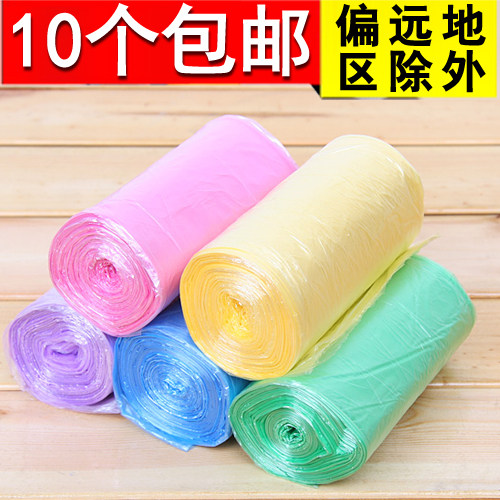 优质点断垃圾袋炫彩垃圾袋加厚环保分类垃圾袋 垃圾收纳袋 批发
