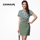 Z12CQY254GC] 2012 Women's new spring and summer gentle floral stitching dresses