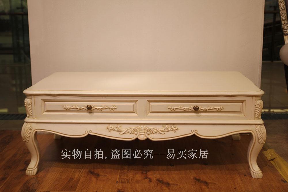 欧式实木家具 新古典茶几 长茶几 多功能茶几12.12特价5折预售 欧式实木家具 新古典茶几 长茶几 多功能茶几12.12特价5折预售