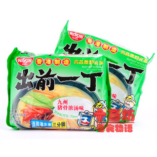  香港日清出前一丁九州猪骨浓汤方便面100/115g