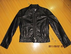 Кожаная куртка Внешней торговли оригинальный один