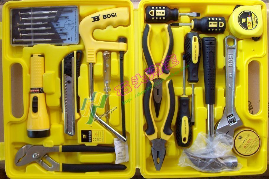 波斯工具 21件家用組合套裝五金 工具箱 家用工具套裝 家庭組合-在類目 五金/工具, 手動工具, 工具組合套裝, 家用工具組套中 - 來自Buy2taobao.com提供專業的淘寶代購服務