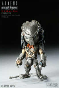 SideShow Three-B AVPR Q版 铁血战士 独狼