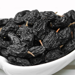  博士果 新疆特产 优质黑加仑子黑香妃葡萄干 野生葡萄干250g 包邮