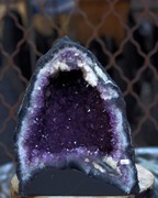 巴西紫晶洞 巴西紫水晶洞摆件聚财风水 12.6