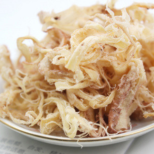  金冠热推回头客超多的舟山特级韧香鱿鱼丝400g(拍可选原味或微辣)