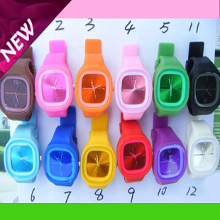  最新爆款果冻表手腕表 儿童手表男表 学生手表 女表 卡通表批发
