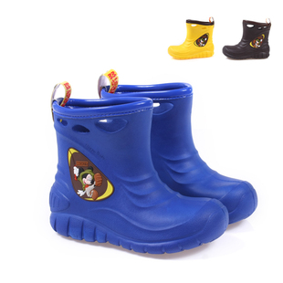  春季新款 正品迪士尼米奇儿童雨靴小童中童雨鞋防水鞋17-22cm