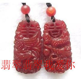 红玉髓龙凤佩挂件在类目 家居饰品, 雕刻工艺, 玉雕中 - 来自Buy2taobao.com提供专业的淘宝代购服务