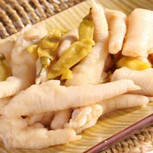 5皇冠豆家铺子四川大个泡椒凤爪山椒鸡爪酸辣鲜香肉厚*特价买1送1