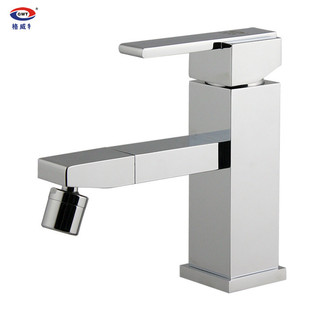 GWEAT fancy parties need for rotating basin mixer-copper basin-mixer hot and cold faucet