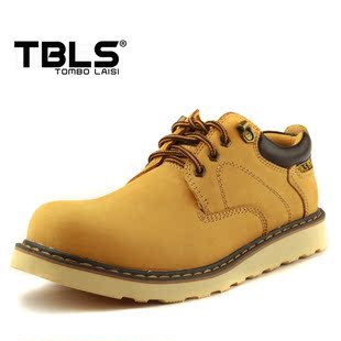  【品牌特卖】TBLS汤铂莱斯磨砂皮大头鞋休闲皮鞋特大码工装鞋6182