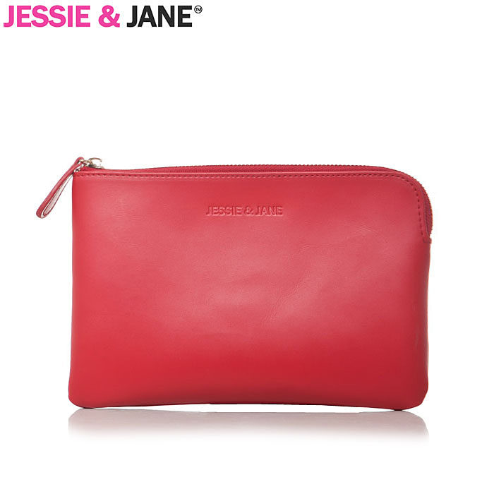 杰西简JessieJane 时尚简约牛皮<span class=H>化妆</span><span class=H>包</span><span class=H>包</span>女<span class=H>包</span>小<span class=H>包</span> 2012春季新款