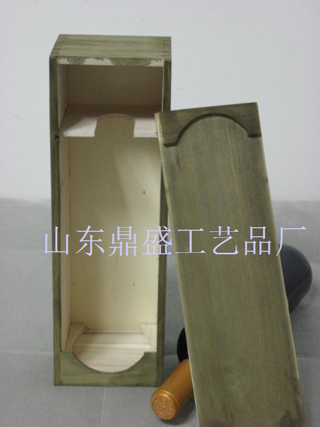 单支红酒木盒泡桐红酒包装盒木制包装盒红酒桶红酒架复古木盒做旧|msdalam kategori pinggan mangkuk, Flagon/Wineglass/Wine, Wine - dari Buy2taobao.com untuk memberikan perkhidmatan ejen Taobao profesional membeli