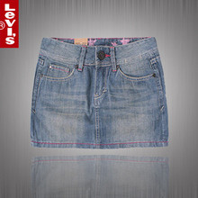LEVIS 2010新上 炫彩方正系列牛仔裙牛仔短裙