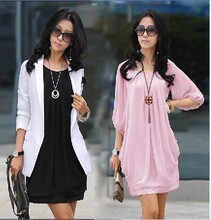 靓影大码胖MM大码女装2012夏装贵气大方飘逸前摆雪纺连衣裙