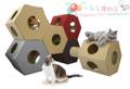 IBIYAYA依比呀呀 猫爬架 猫窝 环保瓦楞纸猫玩具 猫窟猫用品