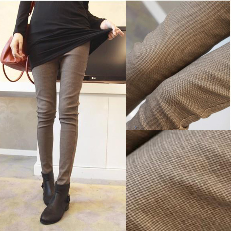 显瘦加绒加厚打底裤 ...