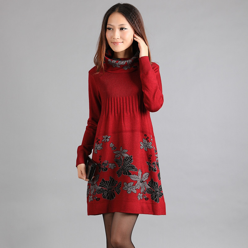 秋冬连衣裙长袖韩版...