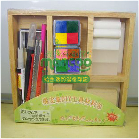 手工DIY橡皮章橡皮印章工具材料包－B－送电子图集和教程