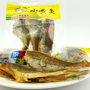  断货很久的 璐久独立包装香烤小黄鱼干200g 香酥烤黄花鱼