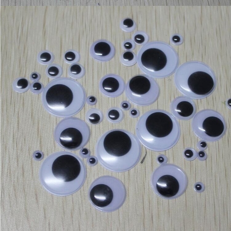 玩具眼睛 活动眼睛 眼珠 塑料眼睛 娃娃眼睛 超轻粘土配件 DIY