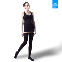 LIZZ一级压力长筒袜 弹力袜护士袜 瘦腿袜 春夏款正品包邮