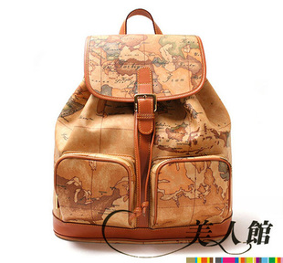 Alviero Martini意大利地图N656双肩背包〓包邮