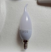 led灯泡e14蜡烛吊灯专用灯泡，白光暖光超节能eld灯泡灯具