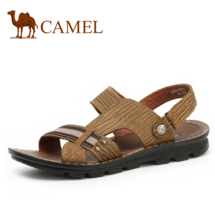  CAMEL骆驼正品 男凉鞋真皮沙滩鞋运动潮流休闲男鞋 2241011