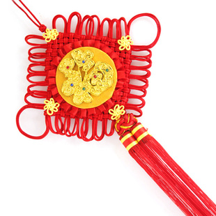  新年春节用品 新房装饰壁挂梅花福中国结挂件新年喜庆挂件