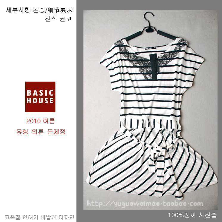 【原单】百家好  印蕾丝  连衣裙  版型超好 t052898