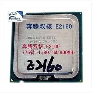 intel/pe 2160/775针/奔腾双核 e2160/1.8g/1m/800mhz