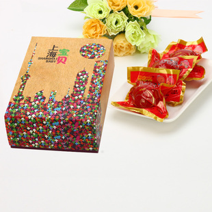  爱哆哆龙年宝宝诞生西点喜饼红蛋诞生礼上海宝贝礼盒+3喜蛋无添加