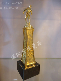 HB-6629 金属奖杯 足球金人 足球奖杯 足球比赛