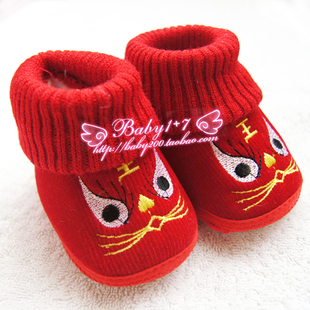  新款老北京布鞋男女新生婴幼儿小童宝宝软底虎头鞋学步鞋