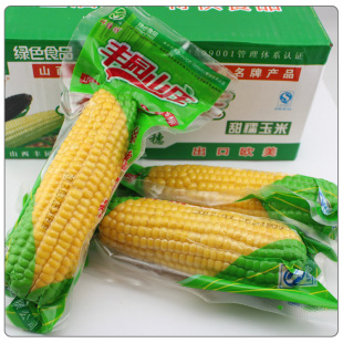  零利润丰园山庄 甜糯黄玉米棒微波即食约160g 天然无任何添加剂