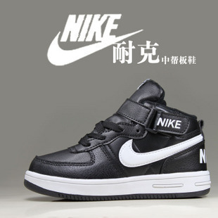  春秋款促销NIKE/耐克儿童鞋中帮单鞋运动鞋篮球鞋青少年运动鞋男