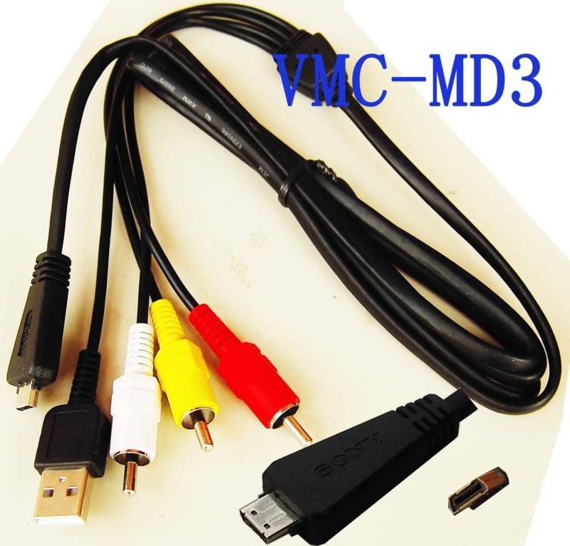\/索尼 VMC-MD3 USB-AV 数据线 DSC-W570\/