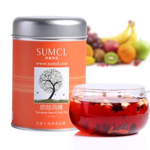  尚客茶品 欧陆风情 花果茶 花果茶语 水果茶
