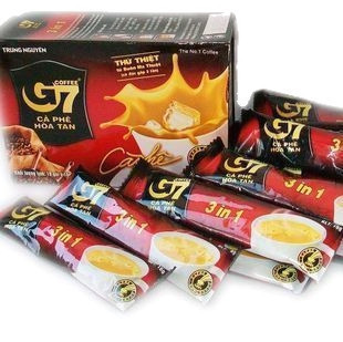 TRUNG NGUYEN中原 越南 三合一g七速溶咖啡 包装 咖啡速溶咖啡