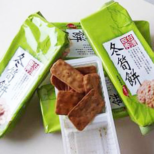  特色台湾进口休闲零食饼干 四秀冬笋饼 南投特产 松脆酥香100g