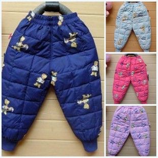  儿童羽绒裤羽绒内胆裤男童打底裤子女童装宝宝冬装保暖裤