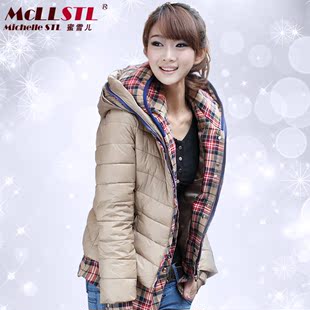  包邮冬棉衣韩版新款女装棉服修身加厚保暖休闲短款假两件外套