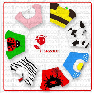 皇冠【微瑕特卖】2010夏MONRIL可爱造型PP裤/短裤 7款