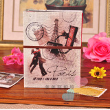diy相册影集粘贴式 韩国手工  蜜月旅行 手风琴绑带式相册送角贴