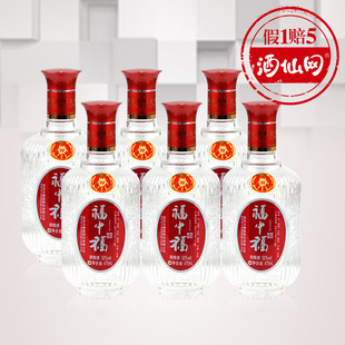  酒仙网 52度五粮液 福中福祝君万福475ml（6瓶套装）