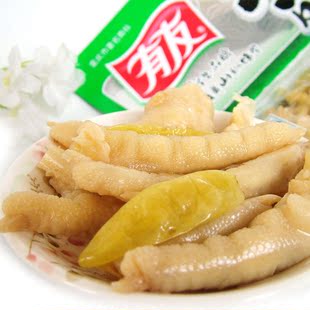  有友yuyu 重庆特产 泡椒凤爪/鸡爪 辣味休闲零食 山椒味 100g
