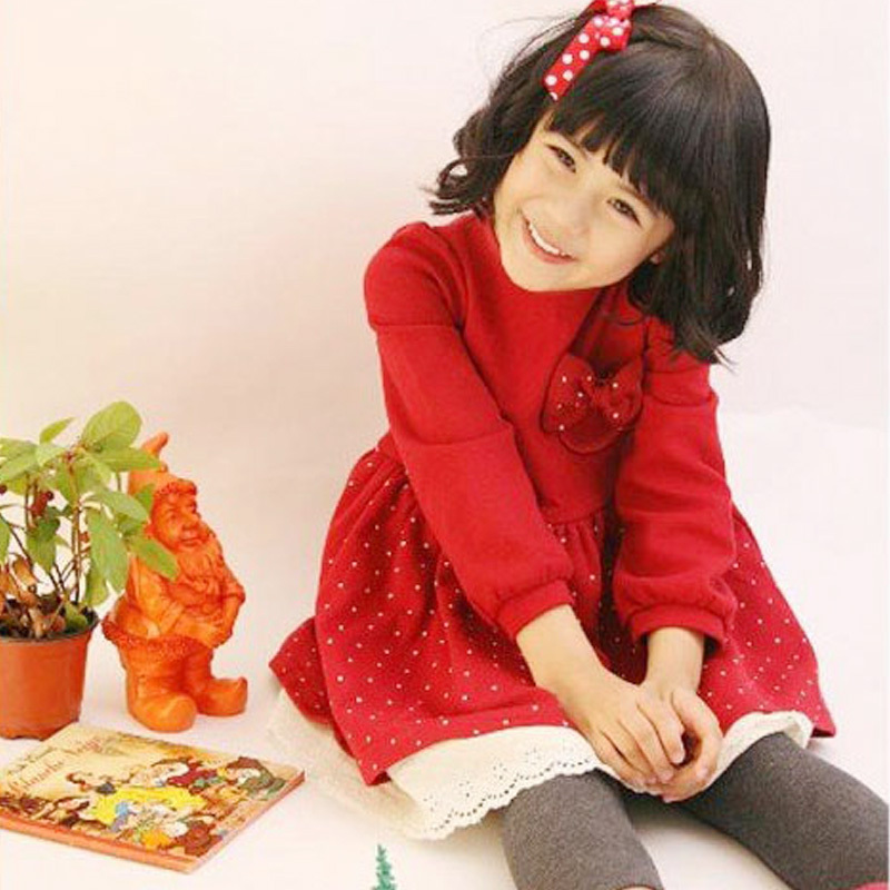 女童韩版童装长袖...