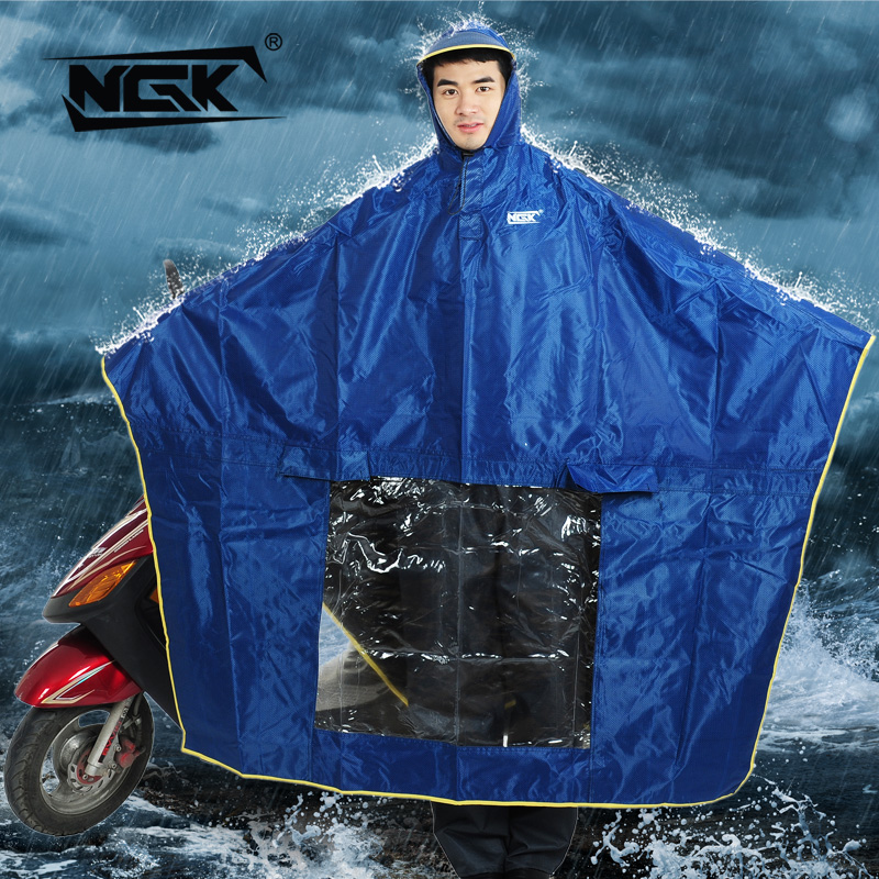 NGK 戶外摩托車騎行鬥篷式雨衣 電瓶電動車單雙人雨披 加大加厚在類目 居家日用, 傘/雨具/防雨/防潮, 雨披/雨衣中 - 來自Buy2taobao.com提供專業的淘寶代購服務